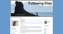 Desktop Screenshot of followingelias.com